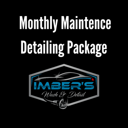 Imber's Detailing Monthly Maintenance Package